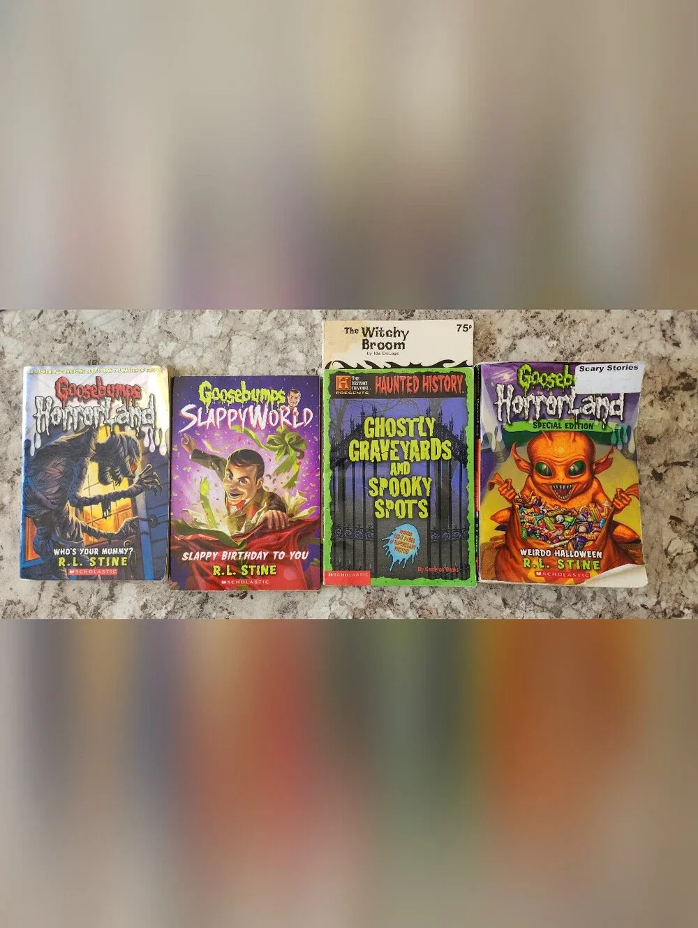 Goosebumps Books Ghostly Graveyards and Spooky Spots - Scholastic